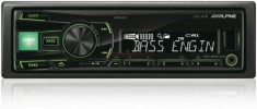 Radio MP3 player auto Alpine UTE-81R, USB, AUX, iluminare taste Verde foto