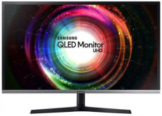 Monitor VA QLED Samsung 31.5inch LU32H850UMUXEN, Ultra HD (3840 x 2160), HDMI, DisplayPort, 4 ms (Negru) foto