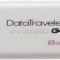 Stick USB Kingston DataTraveler I G4 8GB (Alb/Galben)