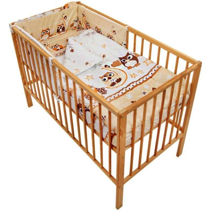 Set lenjerie 5 piese Bufnita 100x135 - Bej Set lenjerie 5 piese Bufnita 100x135 - Bej