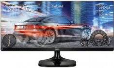 Monitor Gaming IPS LED LG 34inch 34UM58-P, Ultra Wide (2560 x 1080), HDMI, 5 ms (Negru) foto