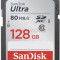 Card de memorie SanDisk SDSDUNC-128G-GN6IN, SDXC, 128 GB, Clasa 10, UHS-I