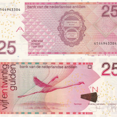 Antilele Olandeze 25 Guldeni 01.06.2011 UNC