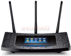 Range Extender Wireless TP-LINK RE590T, Gigabit, Dual Band, 1900 Mbps, 3 Antene externe foto