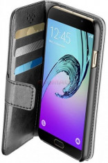 Husa Book cover Cellularline BOOKAGGALA716K pentru Samsung Galaxy A7 (2016) (Negru) foto