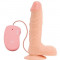 Vibrator Realistic Real Rapture Flesh 7,5