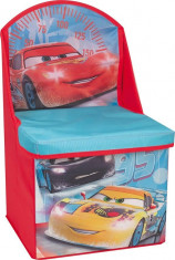 Scaun si cutie pentru depozitare Disney Cars foto