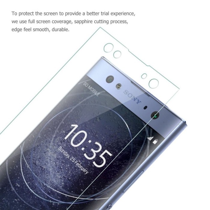 Folie Sticla Securizata / Tempered Glass pt Sony Xperia XA2 / XA2 Ultra / XZ2 foto mare Folie Sticla Securizata / Tempered Glass pt Sony Xperia XA2 / XA2 Ultra / XZ2 foto mare