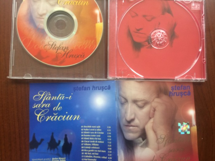 stefan hrusca sfanta i sara de craciun album cd disc muzica folk sarbatori 2001 foto mare stefan hrusca sfanta i sara de craciun album cd disc muzica folk sarbatori 2001 foto mare