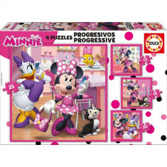 Puzzle Progresiv Minnie Happy Helpers 73 Piese foto