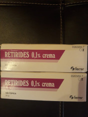 Retin A Retirides Tretinoin 0.1 % Pete Cicatrici Riduri Acnee foto