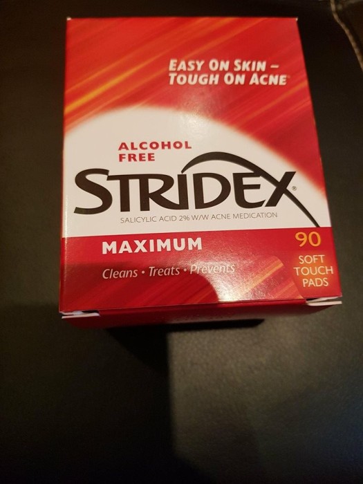 Stridex dischete cu acid salicilic 2% import USA Acnee Pete foto mare Stridex dischete cu acid salicilic 2% import USA Acnee Pete foto mare
