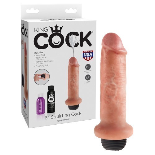 Dildo King Cock Squirting white foto mare Dildo King Cock Squirting white foto mare
