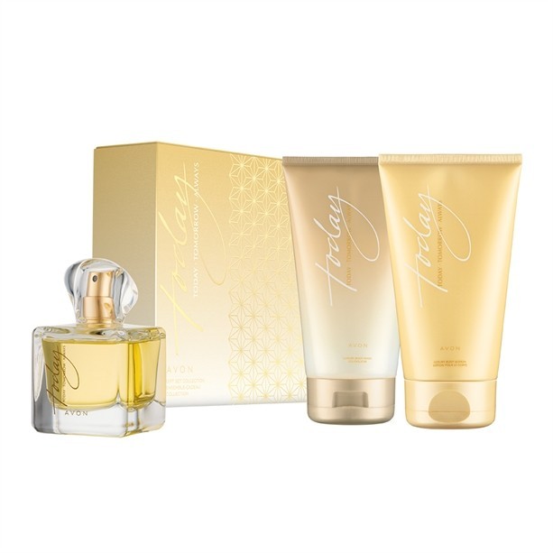 Set cadou Today - Parfum, Lotiune corp, Gel dus - Avon - NOU foto mare Set cadou Today - Parfum, Lotiune corp, Gel dus - Avon - NOU foto mare