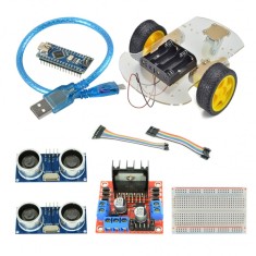 Kit Robot cu Senzori Obstacole foto