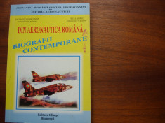 DIN AERONAUTICA ROMANA (stare foarte buna,cu dedicatie si autograf,ilustrata) foto
