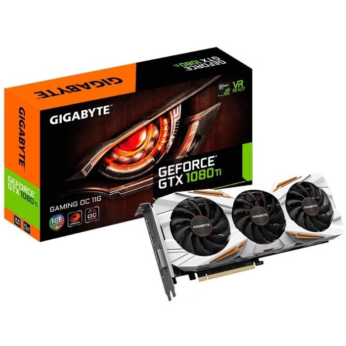Gigabyte GeForce GTX 1080Ti Gaming OC 11GB GDDR5X foto mare Gigabyte GeForce GTX 1080Ti Gaming OC 11GB GDDR5X foto mare