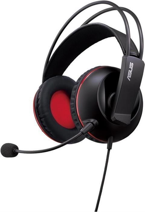 Casti Gaming Asus Cerberus V2 Negru Rosu foto mare Casti Gaming Asus Cerberus V2 Negru Rosu foto mare