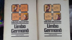 Savin / Lazarescu - Limba Germana - curs practic - 2 volume, 1982 foto