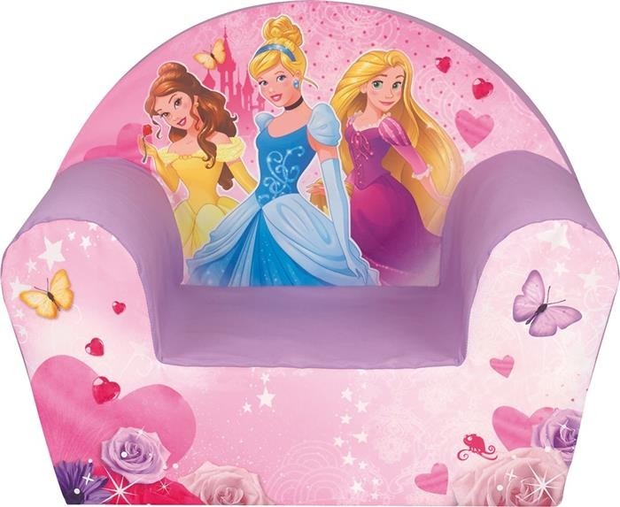 Fotoliu Din Burete Printesele Disney foto mare Fotoliu Din Burete Printesele Disney foto mare