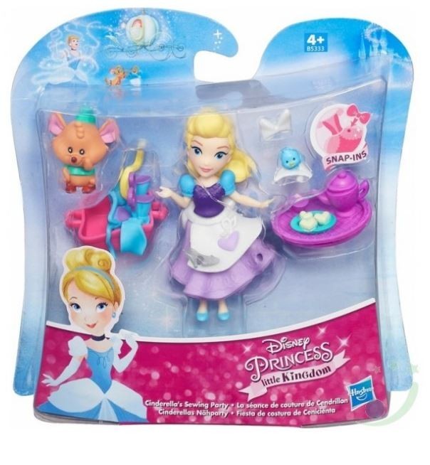 Figurina Hasbro Disney Princess Little Kingdom Small Doll & Friend Cinderella?S Sewing Party Figurina Hasbro Disney Princess Little Kingdom Small Doll & Friend Cinderella?S Sewing Party