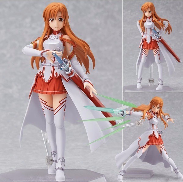 Figurina Asuna Yuuki Sword Art Online anime 14 cm foto mare Figurina Asuna Yuuki Sword Art Online anime 14 cm foto mare