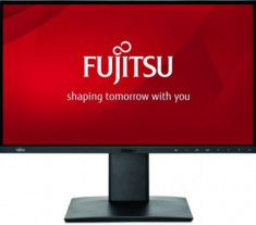 Monitor IPS LED Fujitsu 27inch S26361-K1610-V160, Ultra HD (3840 x 2160), HDMI, DisplayPort, Boxe, Pivot, 5 ms (Negru) foto