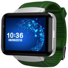 Smartwatch Telefon cu Android iUni DM98, WIFI, 3G, Camera 2 MP, BT, 2,2 Inch, Green foto