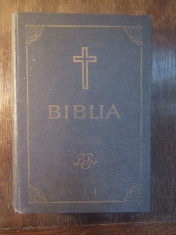 BIBLIA SAU SFANTA SCRIPTURA -PF. JUSTINIAN PATRIARHUL B.O.R. (1975) foto