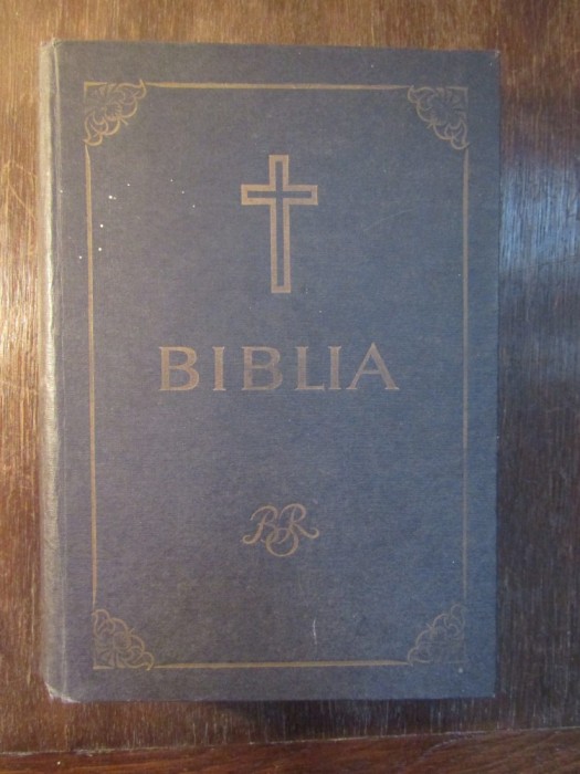 BIBLIA SAU SFANTA SCRIPTURA -PF. JUSTINIAN PATRIARHUL B.O.R. (1975) foto mare BIBLIA SAU SFANTA SCRIPTURA -PF. JUSTINIAN PATRIARHUL B.O.R. (1975) foto mare
