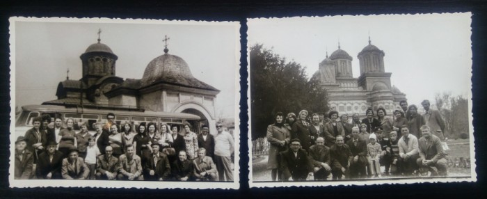 Lot 2 fotografii manastiri romanesti/ Targu Jiu, fotografii de grup foto mare Lot 2 fotografii manastiri romanesti/ Targu Jiu, fotografii de grup foto mare