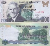 Jamaica 1 000 Dollars 15.01.2011 UNC