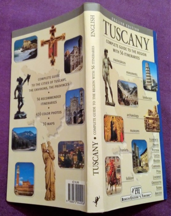 Toscana (Tuscany). Ghid complet de calatorie - Editie in limba engleza foto mare Toscana (Tuscany). Ghid complet de calatorie - Editie in limba engleza foto mare