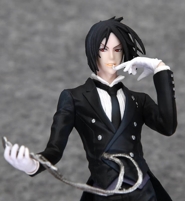 Figurina Black Butler Sebastian Michaelis anime 23 cm foto mare Figurina Black Butler Sebastian Michaelis anime 23 cm foto mare