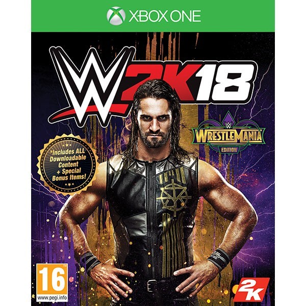 Wwe 2K18 Wrestlemania Edition Xbox One foto mare Wwe 2K18 Wrestlemania Edition Xbox One foto mare