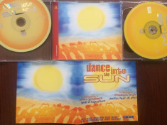 dance into the sun dublu disc 2 cd muzica pop dance compilatie 2000 editie vest foto