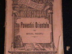 POVESTIRI ORIENTALE-MIHAIL NEGRU- foto