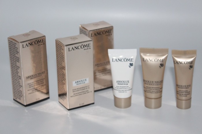 Pachet 3 creme mici Lancome Absolue gama de lux foto mare Pachet 3 creme mici Lancome Absolue gama de lux foto mare