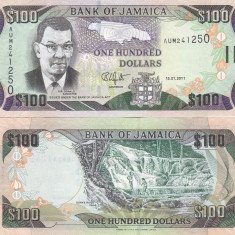 Jamaica 100 Dollars 16.01.2011 UNC