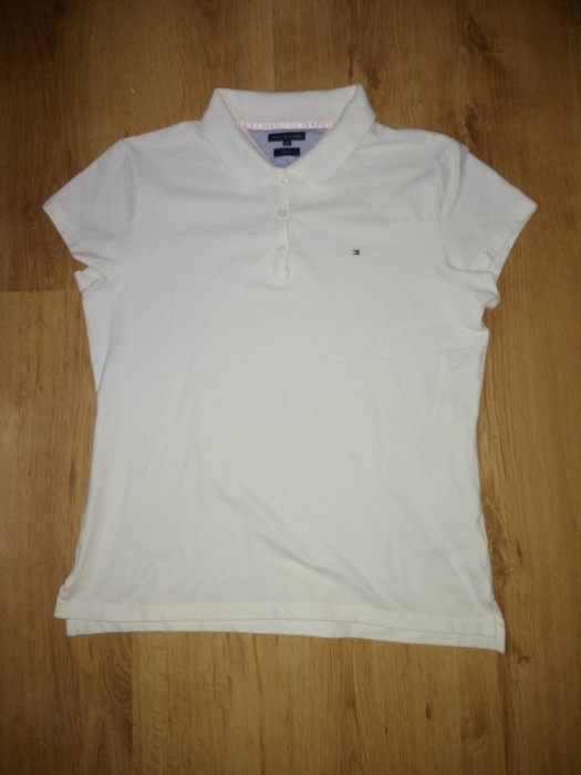 Tricou polo de damă Tommy Hilfiger marimea XXL foto mare Tricou polo de damă Tommy Hilfiger marimea XXL foto mare