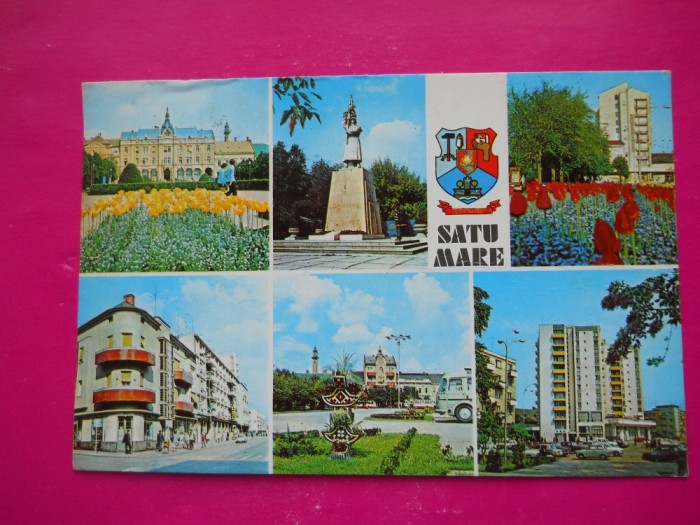 HOPCT 37048 SATU MARE IN ANUL 1976 /HERALDICA -CIRCULATA foto mare HOPCT 37048 SATU MARE IN ANUL 1976 /HERALDICA -CIRCULATA foto mare