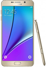 Telefon Mobil Samsung Galaxy Note 5, Procesor Octa-Core 1.5GHz / 2.1GHz, Super Amoled Capacitive touchscreen 5.7&amp;amp;quot;, 4GB RAM, 32GB Flash, 16MP foto