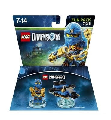 Set Lego Dimensions Fun Pack Ninjago Jay foto mare Set Lego Dimensions Fun Pack Ninjago Jay foto mare