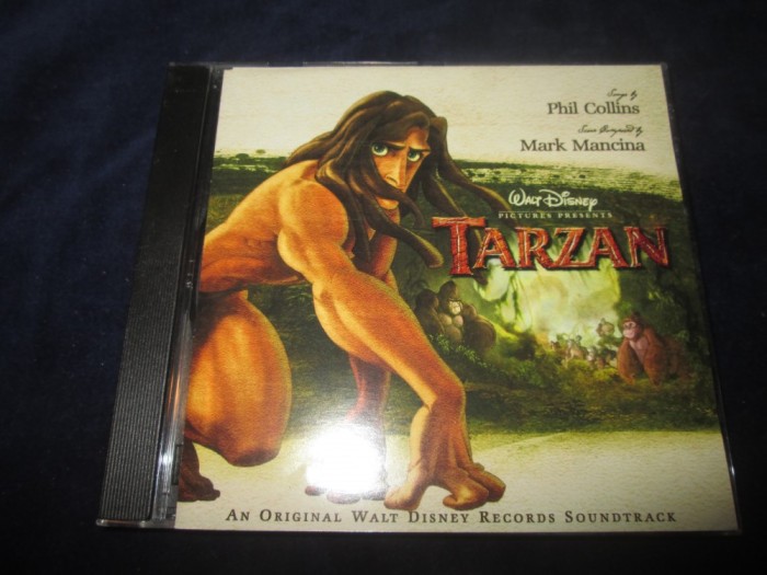 Phil Collins , Mark Mancina - Tarzan : soundtrack _ CD,album _ Walt Disney foto mare Phil Collins , Mark Mancina - Tarzan : soundtrack _ CD,album _ Walt Disney foto mare