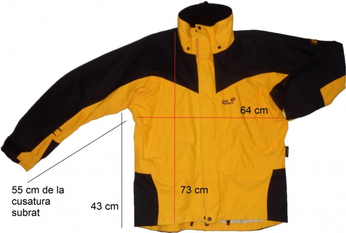 Geaca outdoor JACK WOLFSKIN GoreTex XCR (L/XL) cod-450914 foto mare Geaca outdoor JACK WOLFSKIN GoreTex XCR (L/XL) cod-450914 foto mare