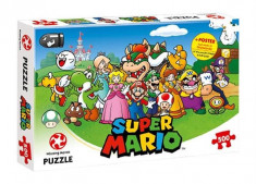 Joc Puzzle Super Mario &amp;amp; Friends 500Pcs foto