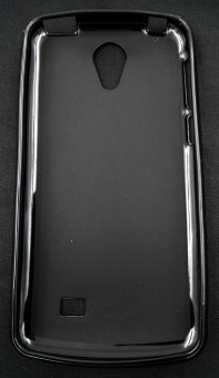Husa plastic siliconat Huawei Y6 (2017) Negru foto mare Husa plastic siliconat Huawei Y6 (2017) Negru foto mare