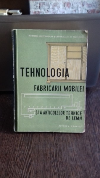 TEHNOLOGIA FABRICARII MOBILEI SI A ARTICOLELOR TEHNICE DIN LEMN foto mare TEHNOLOGIA FABRICARII MOBILEI SI A ARTICOLELOR TEHNICE DIN LEMN foto mare