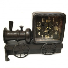 Ceas Locomotiva Retro Ideal Gift foto