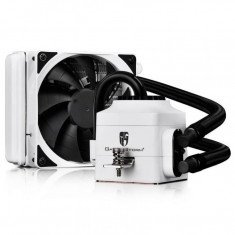 Cooler procesor DeepCool Gamer Storm Captain 120 EX Alb , Sistem preumplut cu lichid , 120 mm , Compatibil Intel si AMD foto